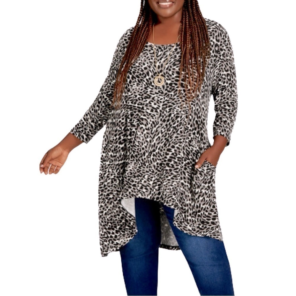 AVENUE 14/16W Animal Kissing Gate Tunic BD02.5